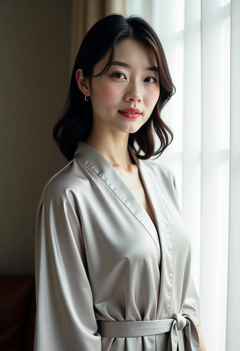 小丸子一家围坐在餐桌旁